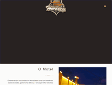 Tablet Screenshot of motelharaam.com.br